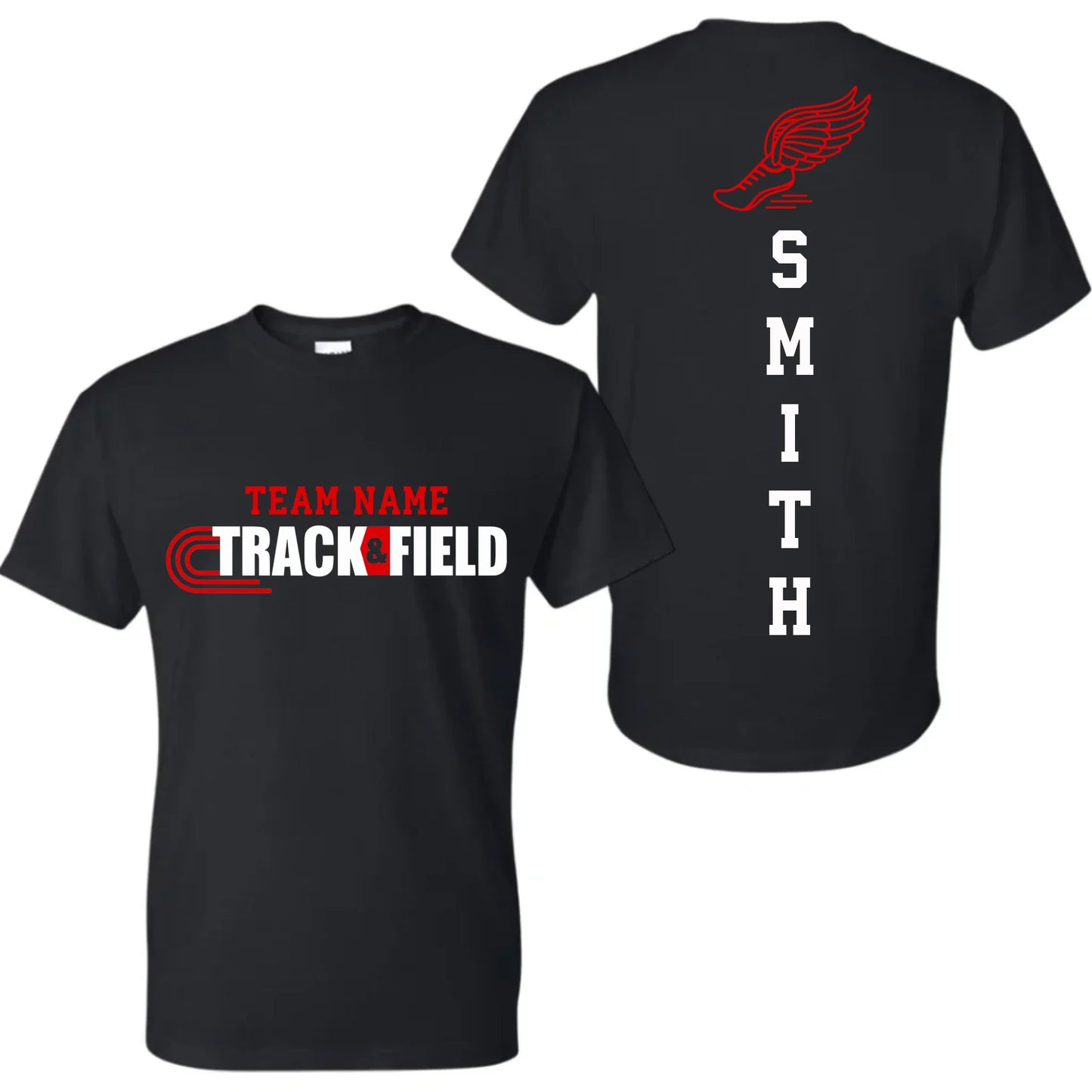 black t-shirt mk
