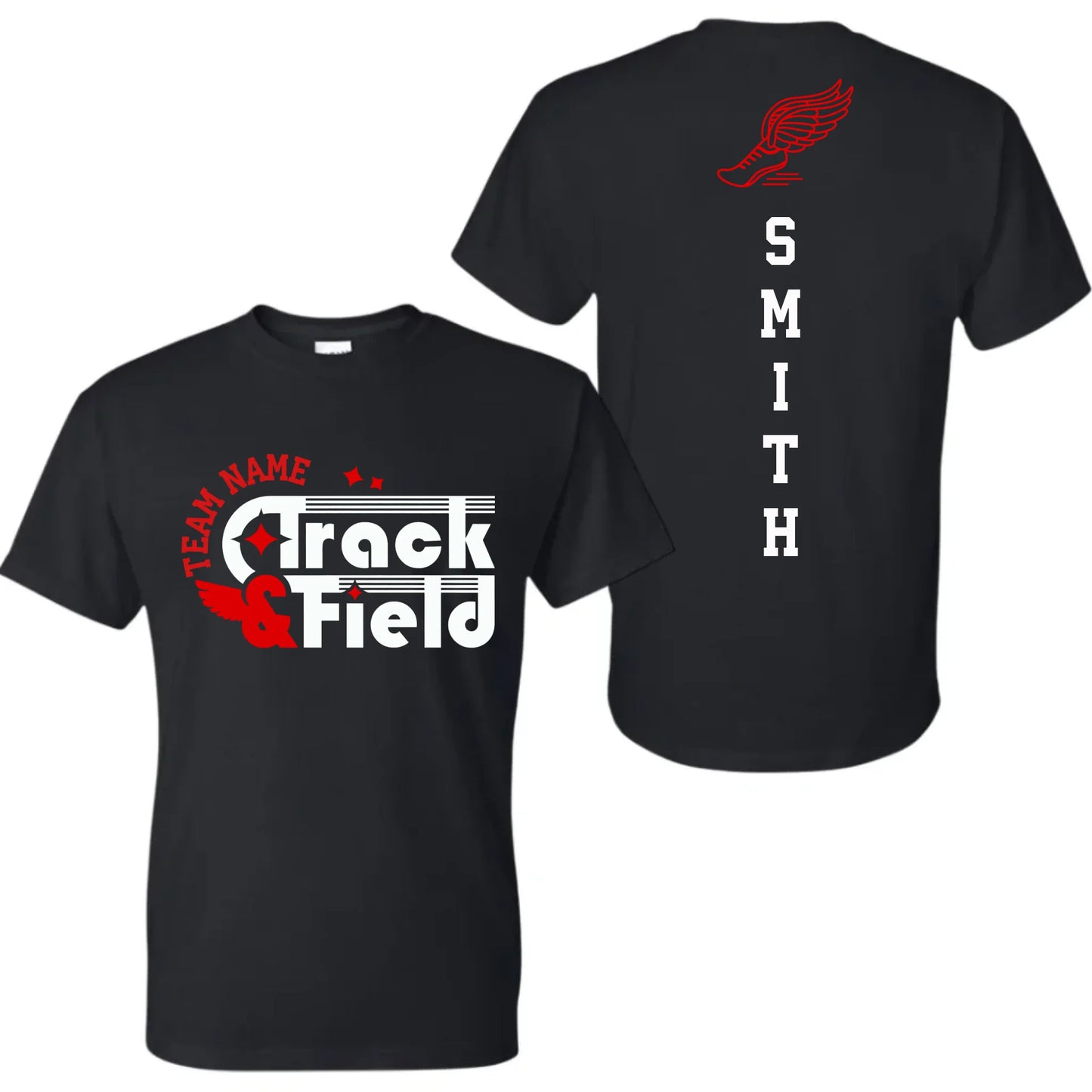 black t-shirt mk
