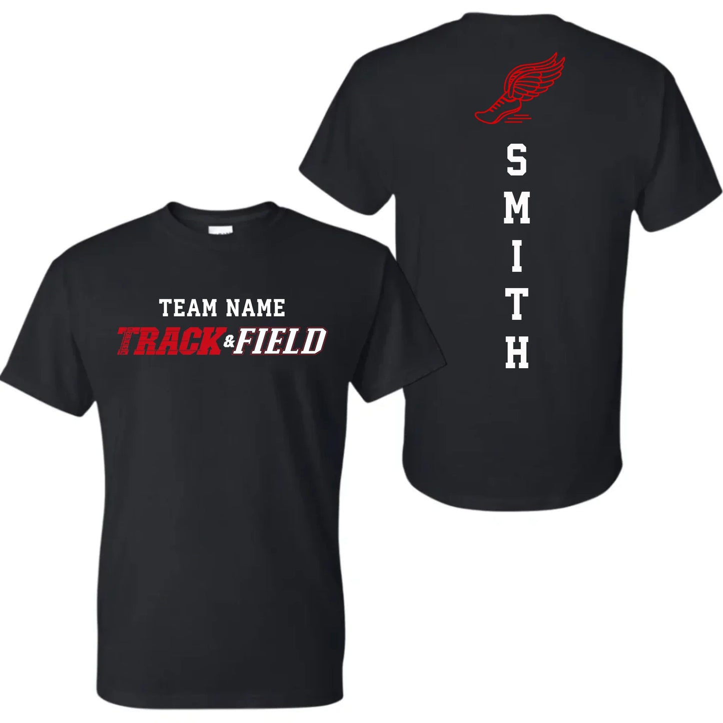 black t-shirt mk