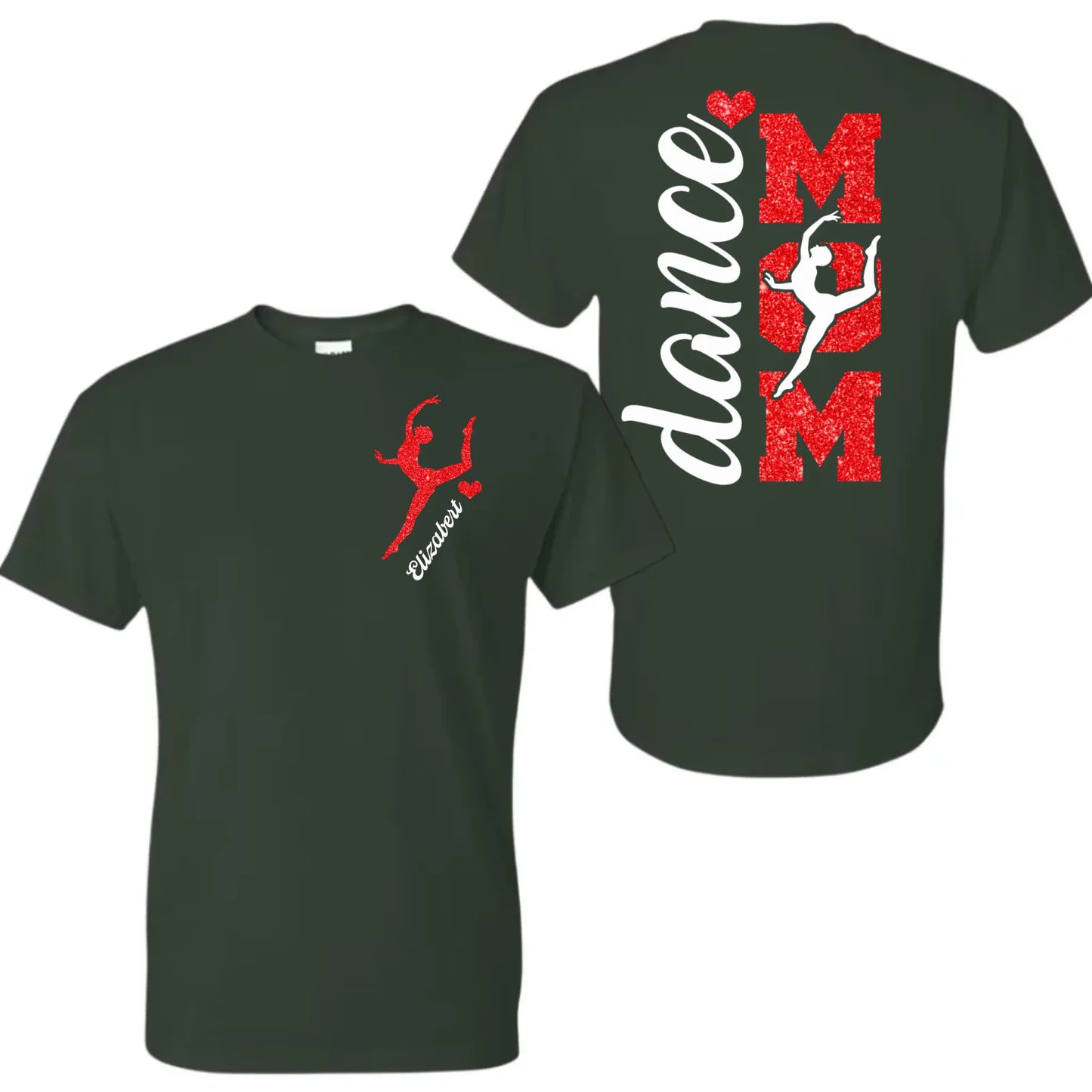 forest green t-shirt mk