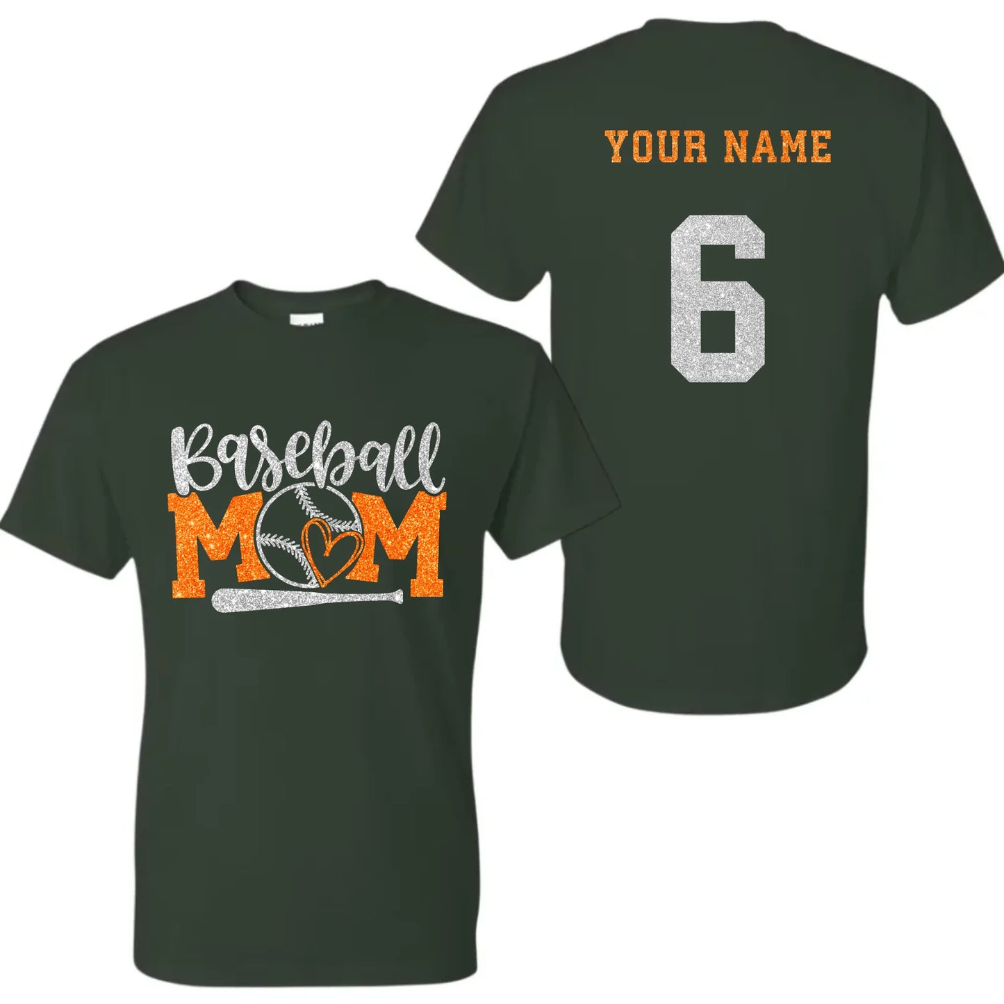 forest green t-shirt mk