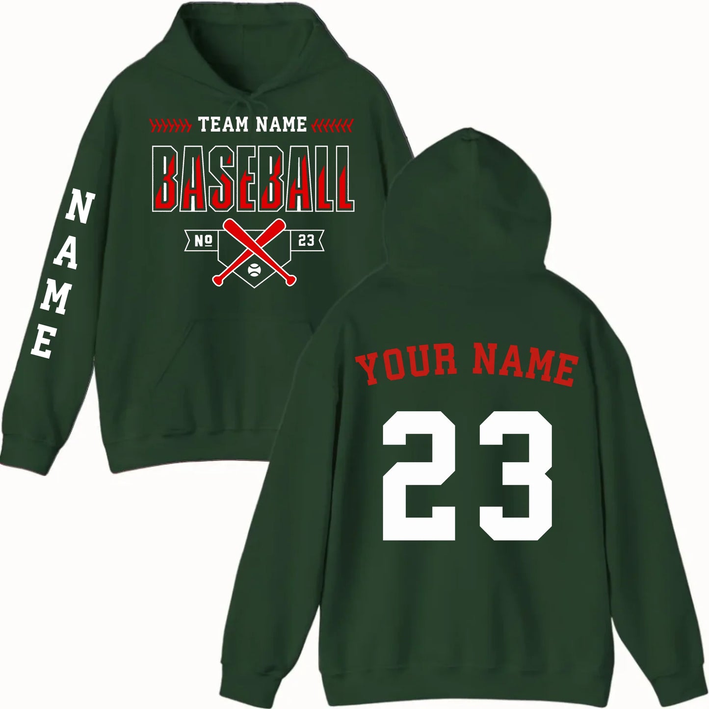 New Hoodie-Green