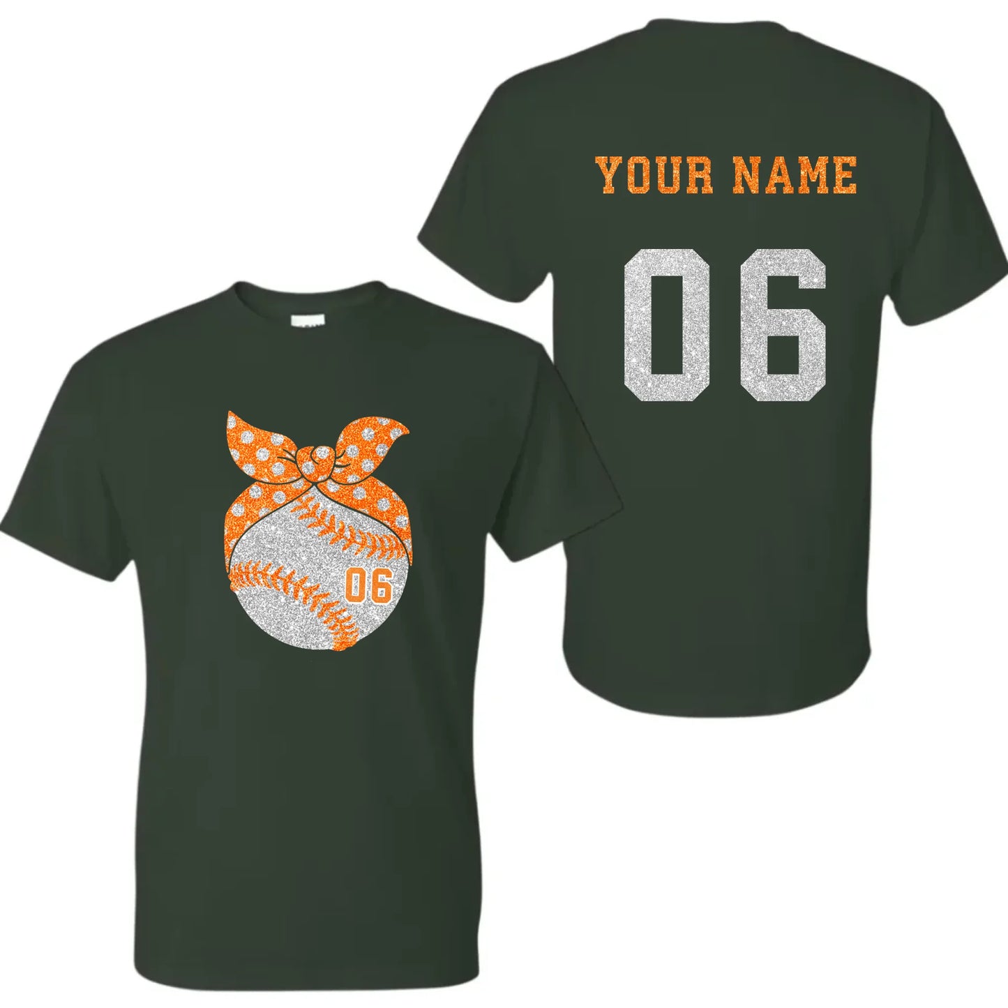 forest green t-shirt mk