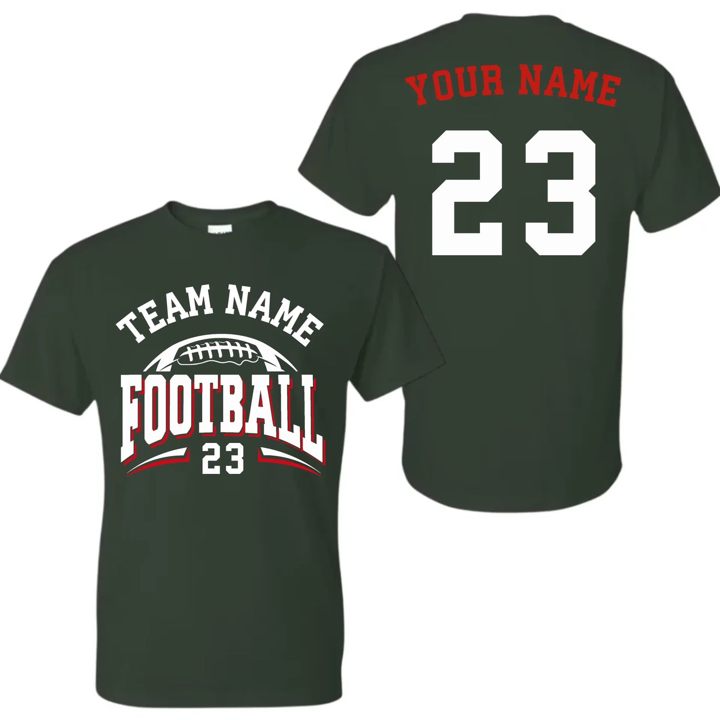 forest green t-shirt mk
