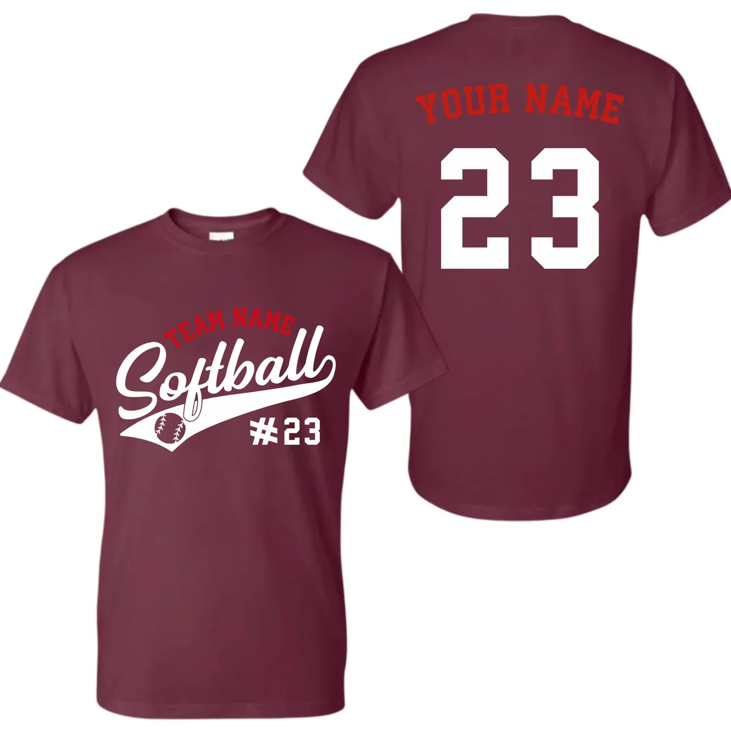 Maroon-mk-t-shirt