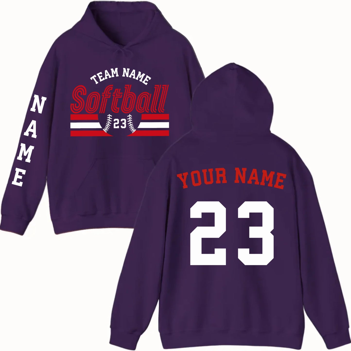 New Hoodie-Purple