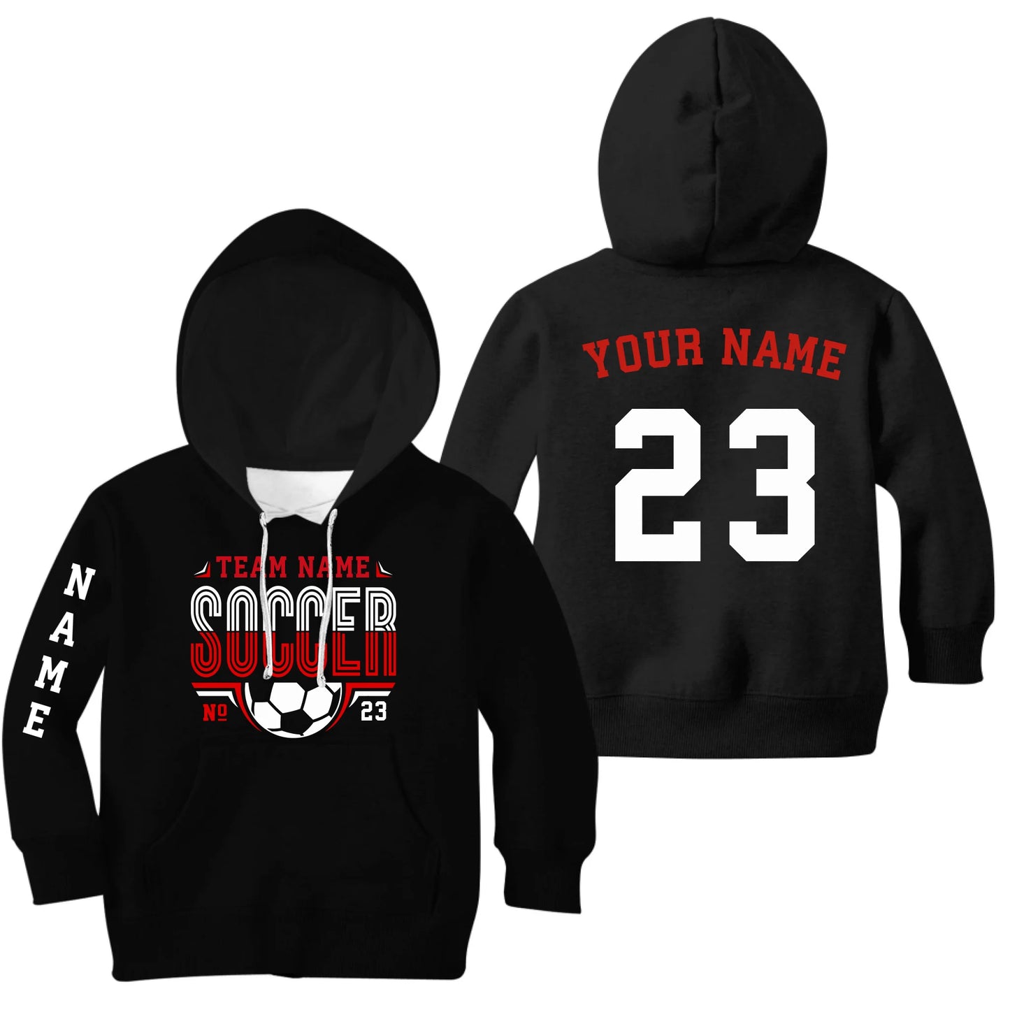 Kids Black Hoodie