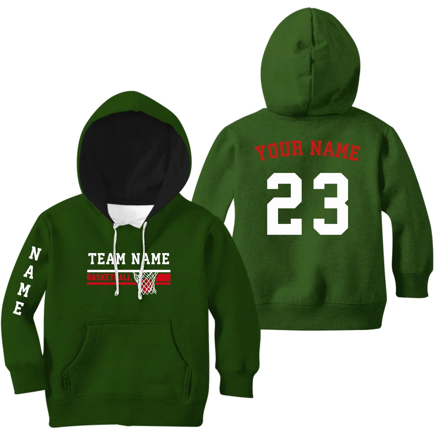 Green Kids-Hoodie