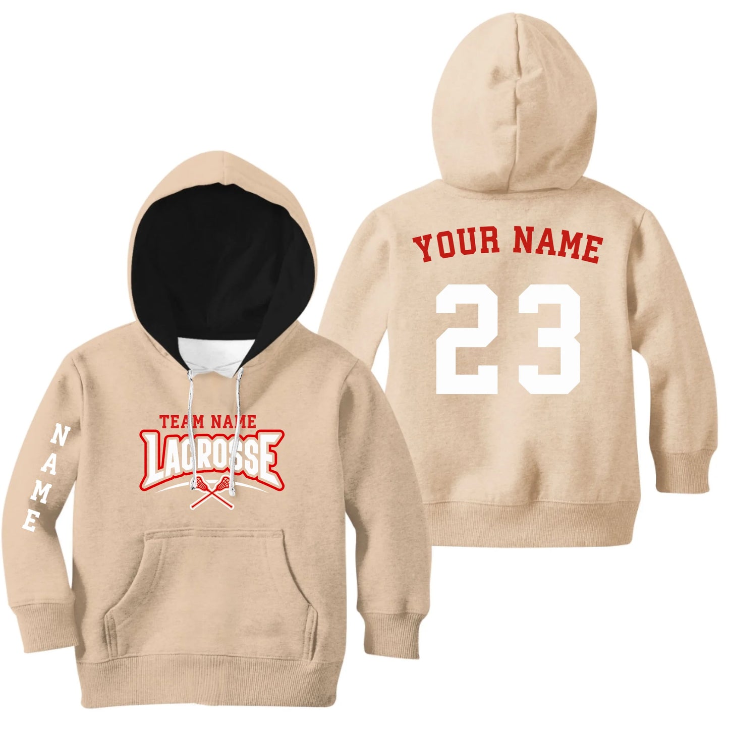 Kids Hoodie Sand