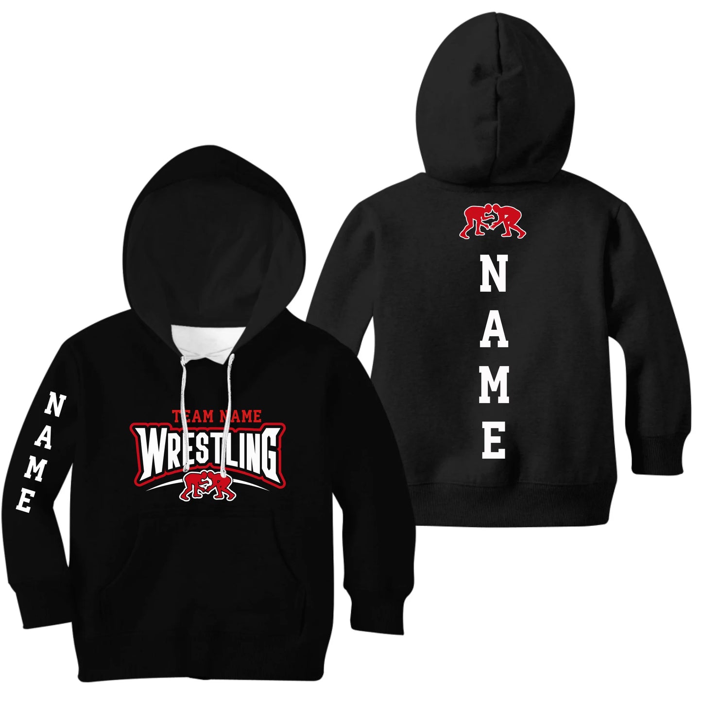 Kids Black Hoodie