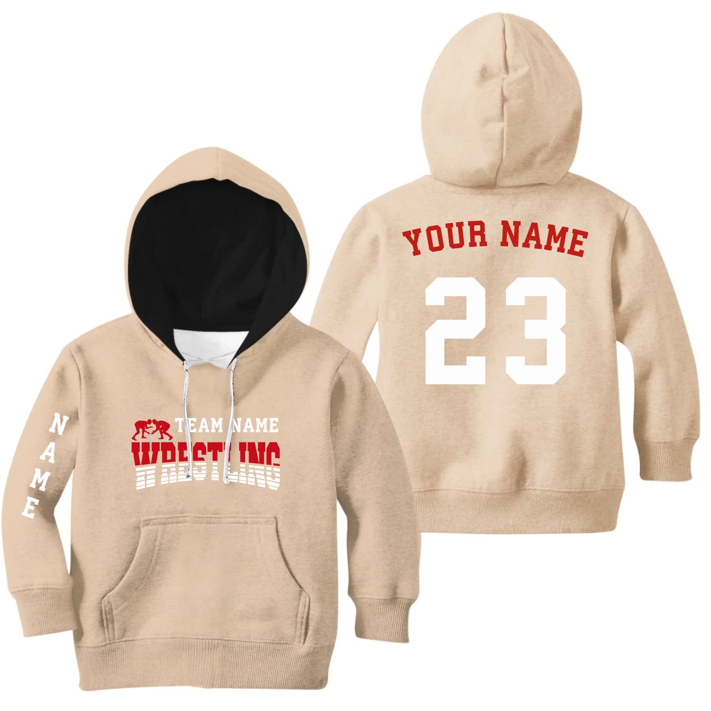 Kids Hoodie Sand