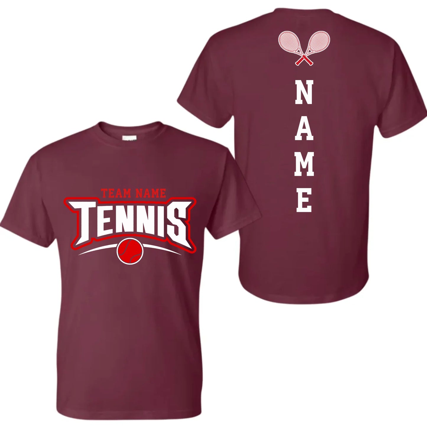 Maroon-mk-t-shirt