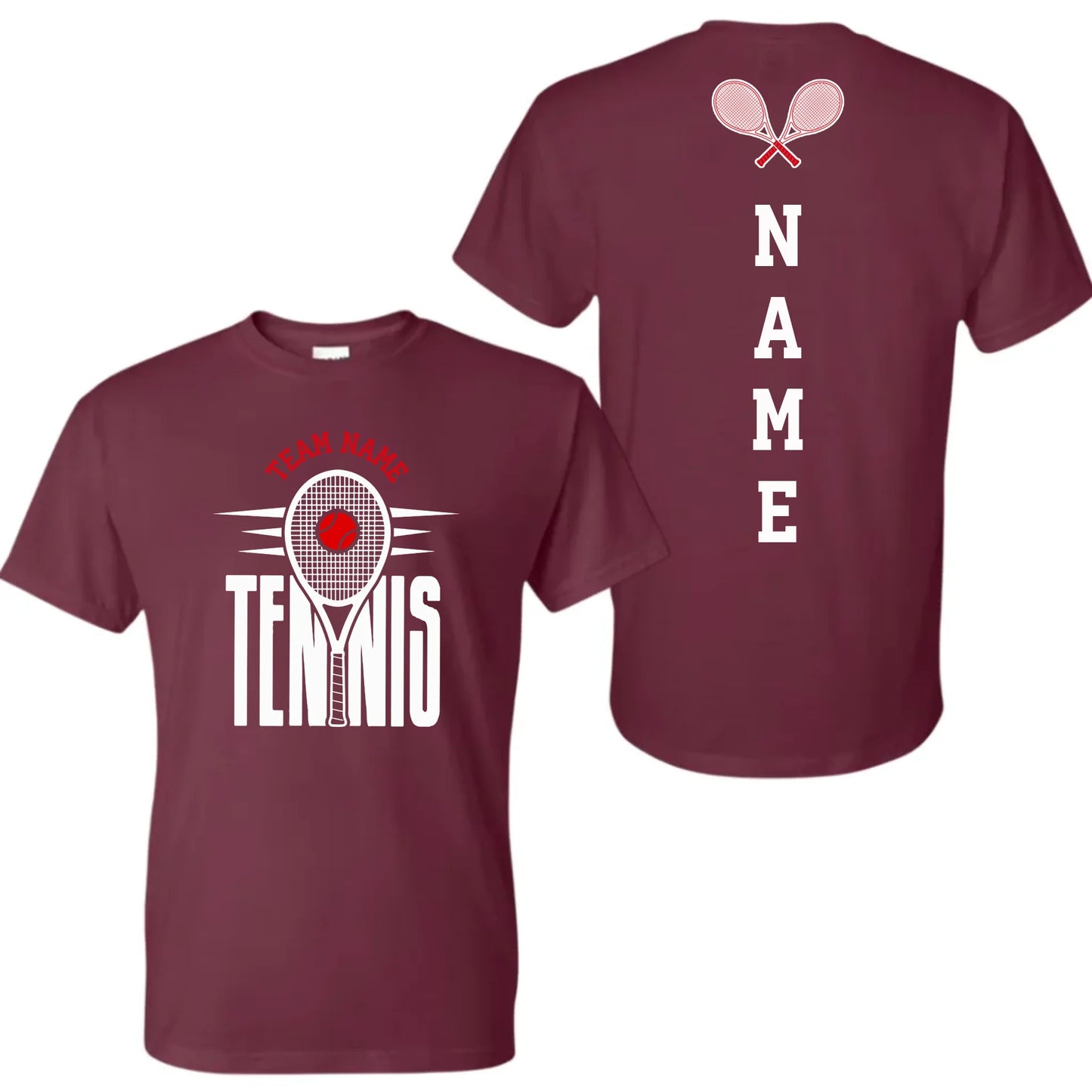 Maroon-mk-t-shirt