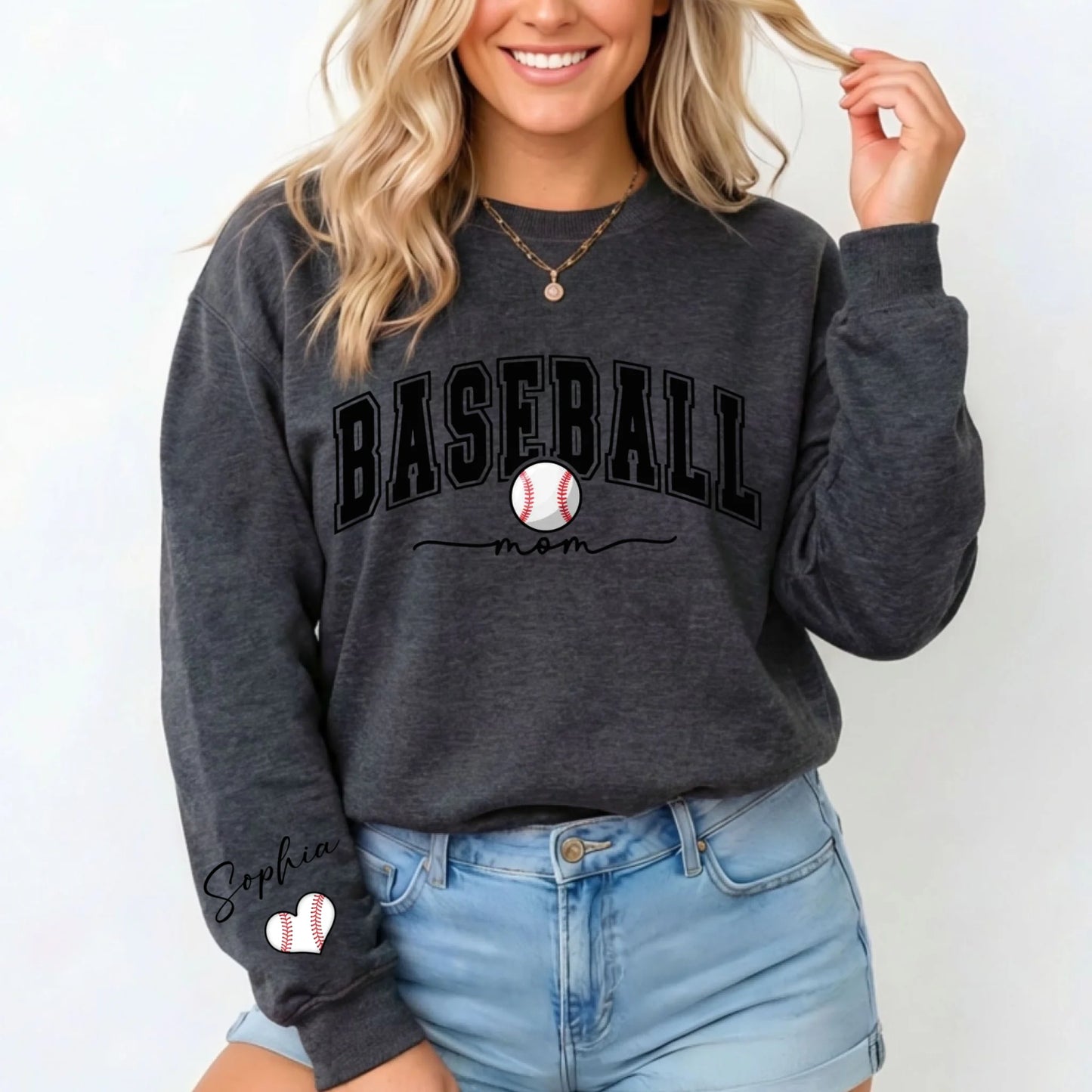 Dark Heather Grey Sweatshirt