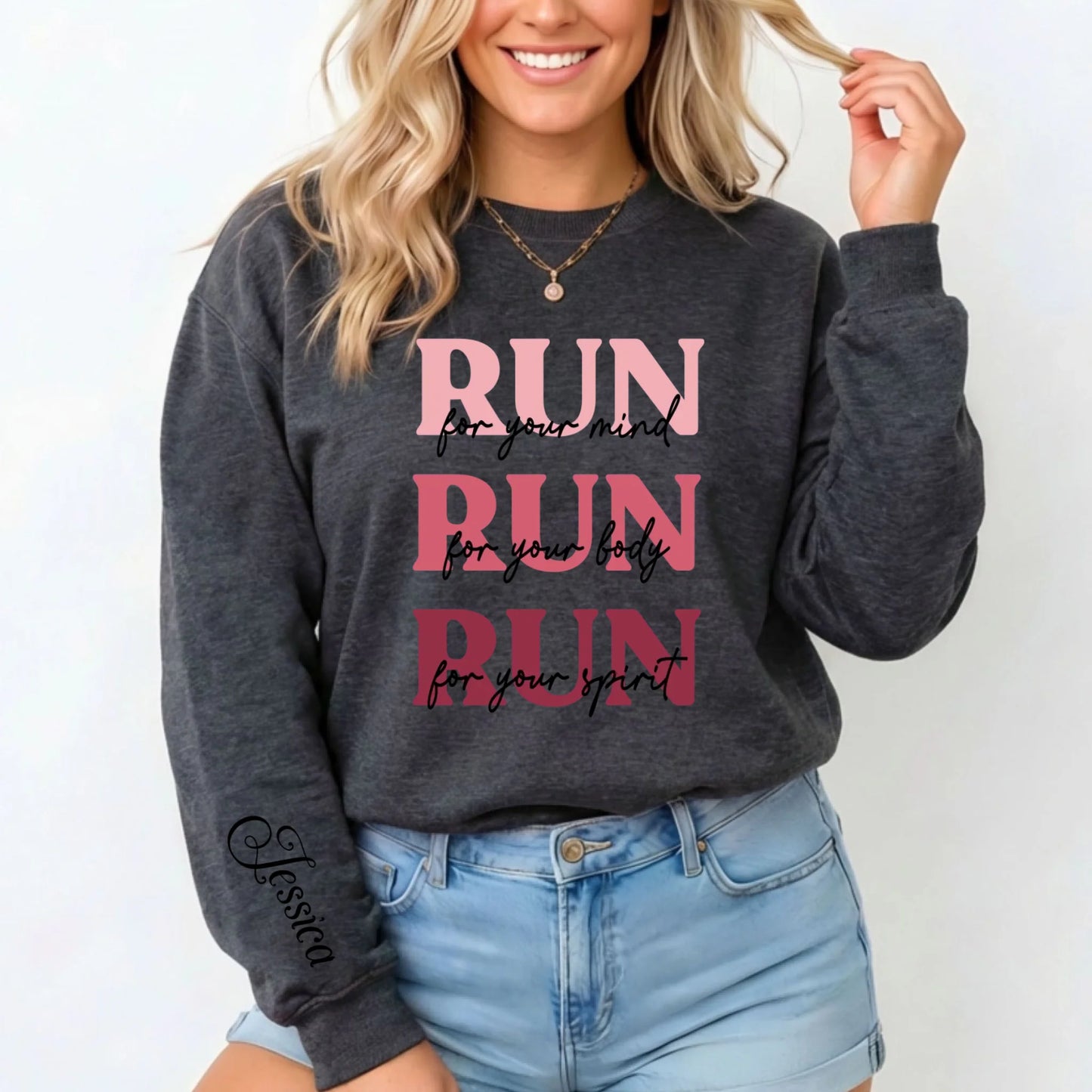 Dark Heather Grey Sweatshirt