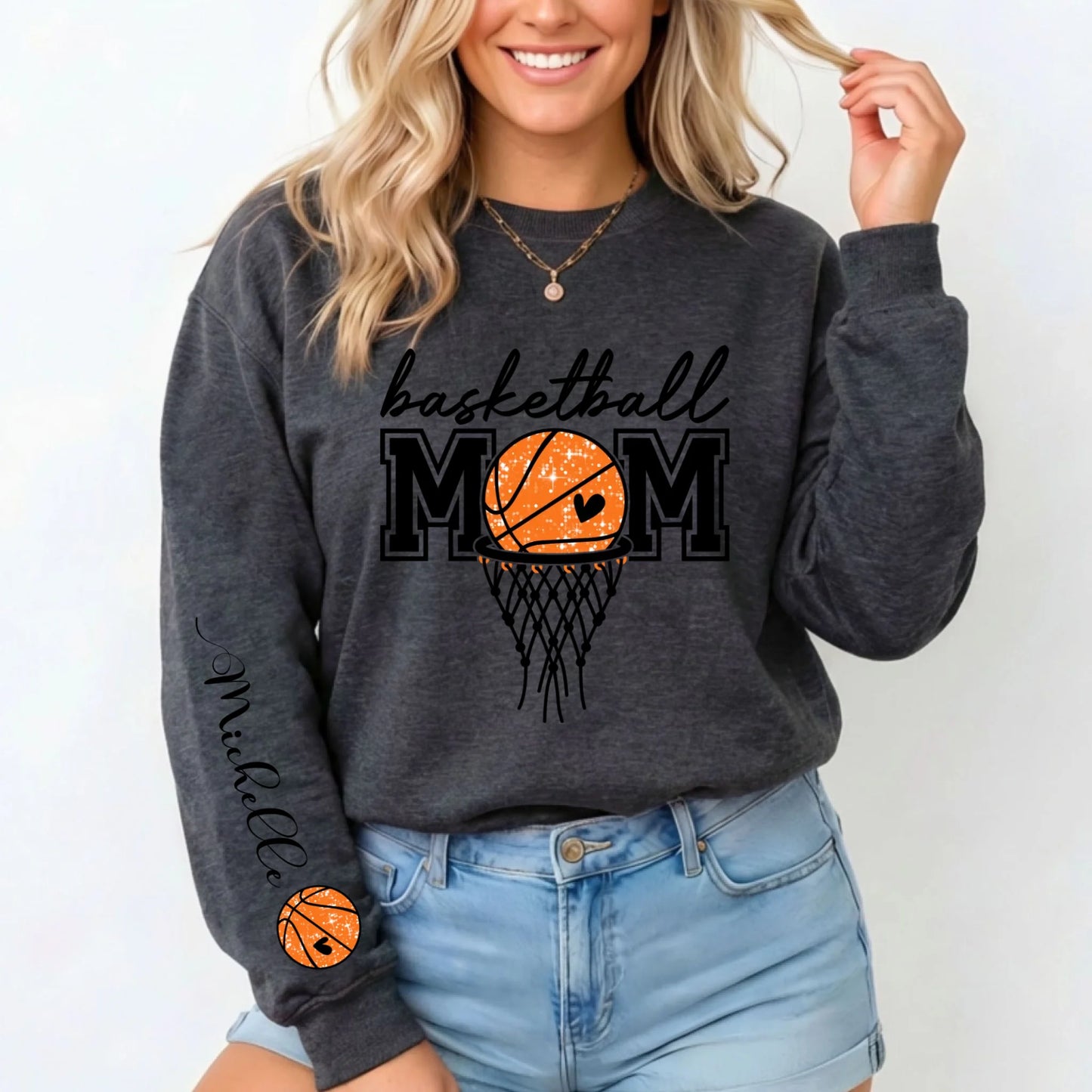 Dark Heather Grey Sweatshirt