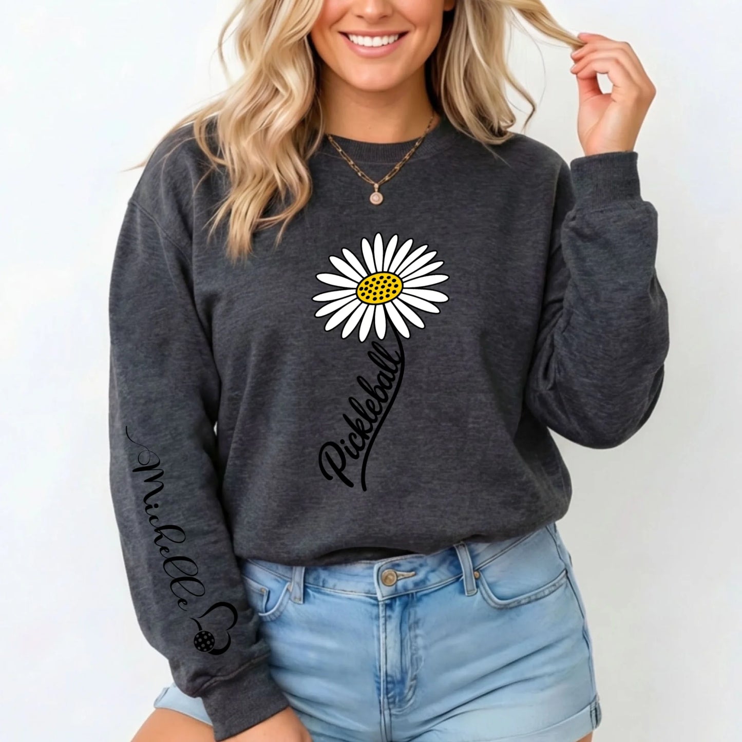 Dark Heather Grey Sweatshirt