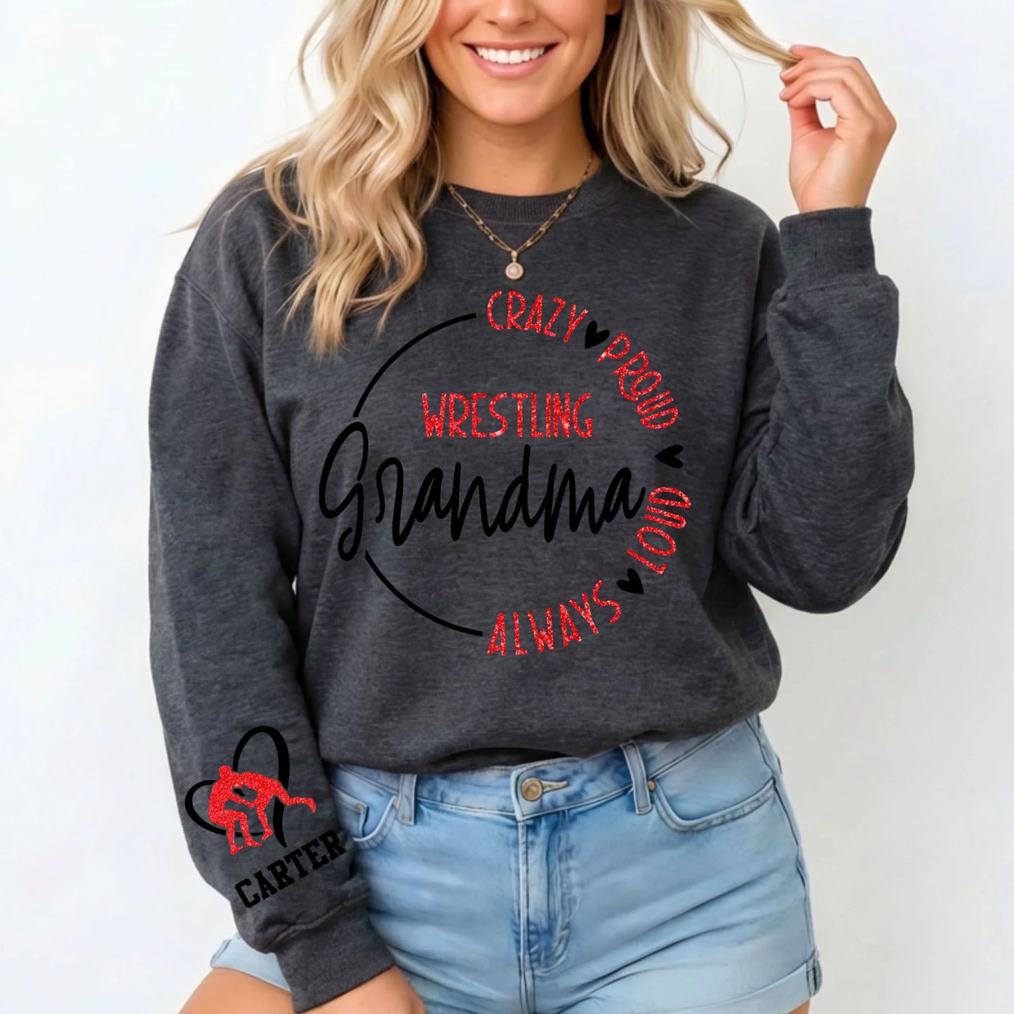 Dark Heather Grey Sweatshirt