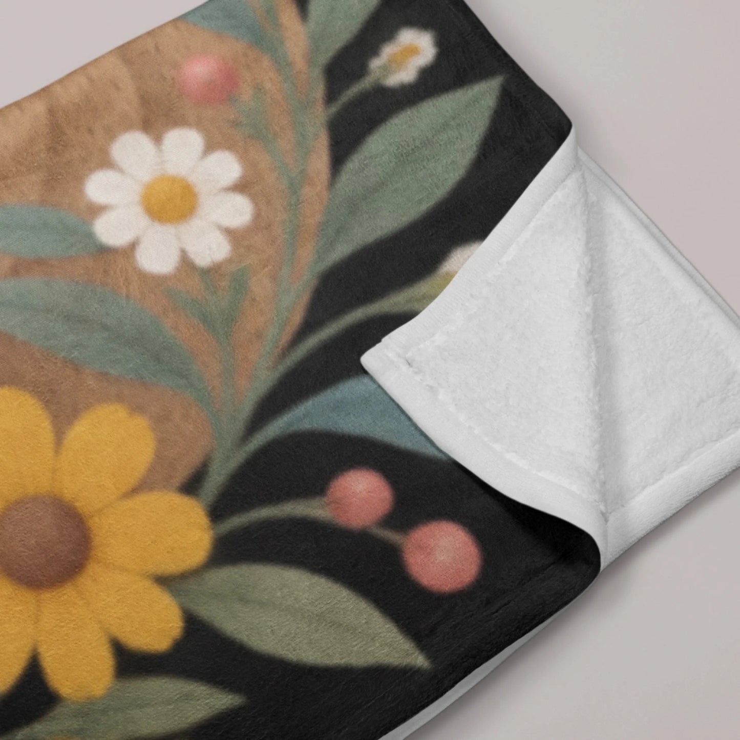 Personalized Woodland Animal Baby Blanket with Custom Name-1