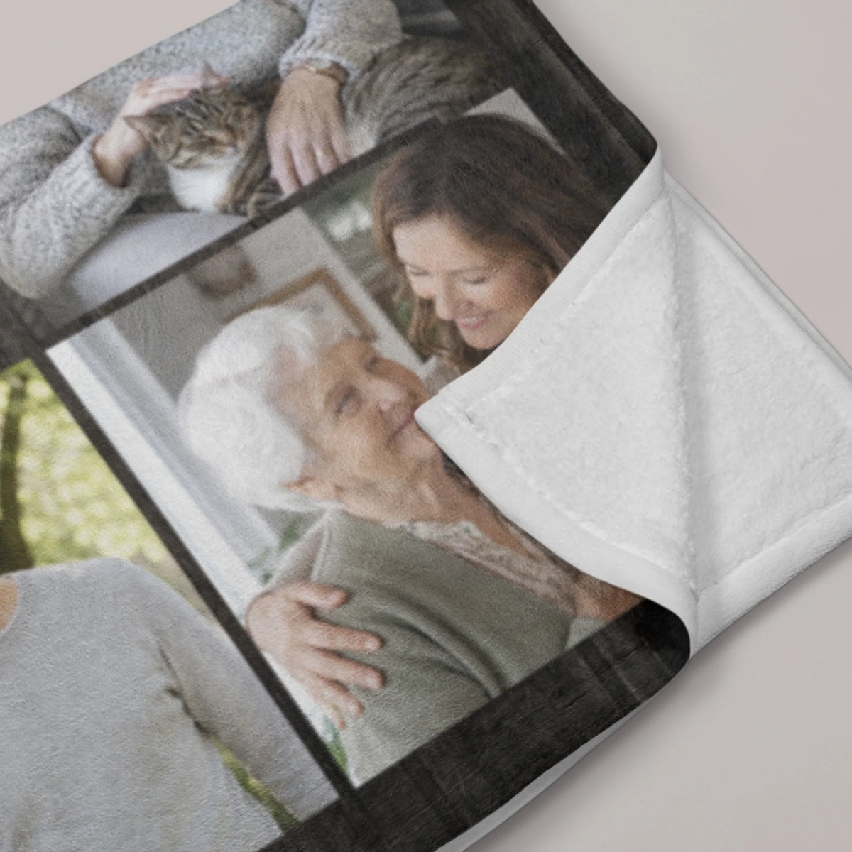 Personalized Woodland Animal Baby Blanket with Custom Name-1