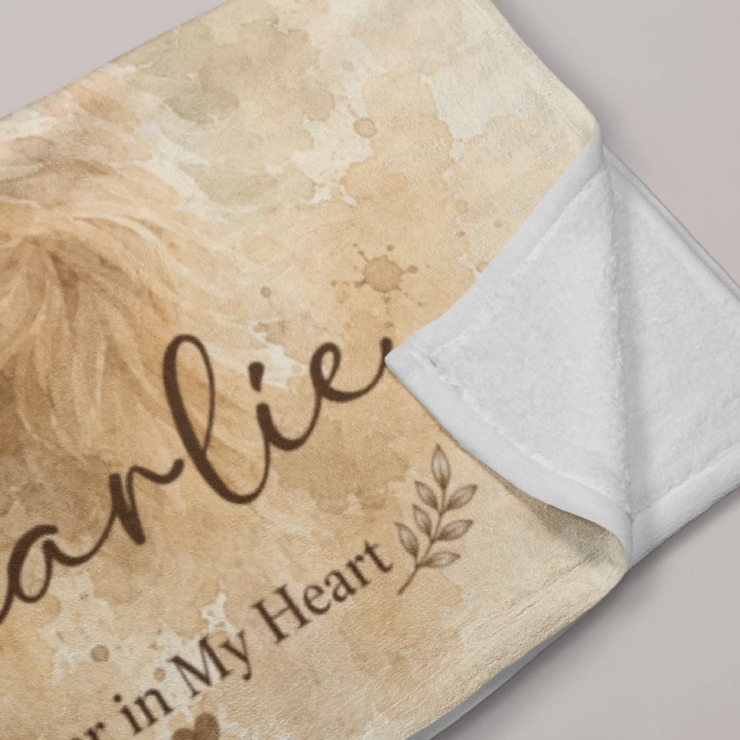 Personalized Cat Memorial Photo Favorite Hello Hardest Goodbye Fleece Blanket-77