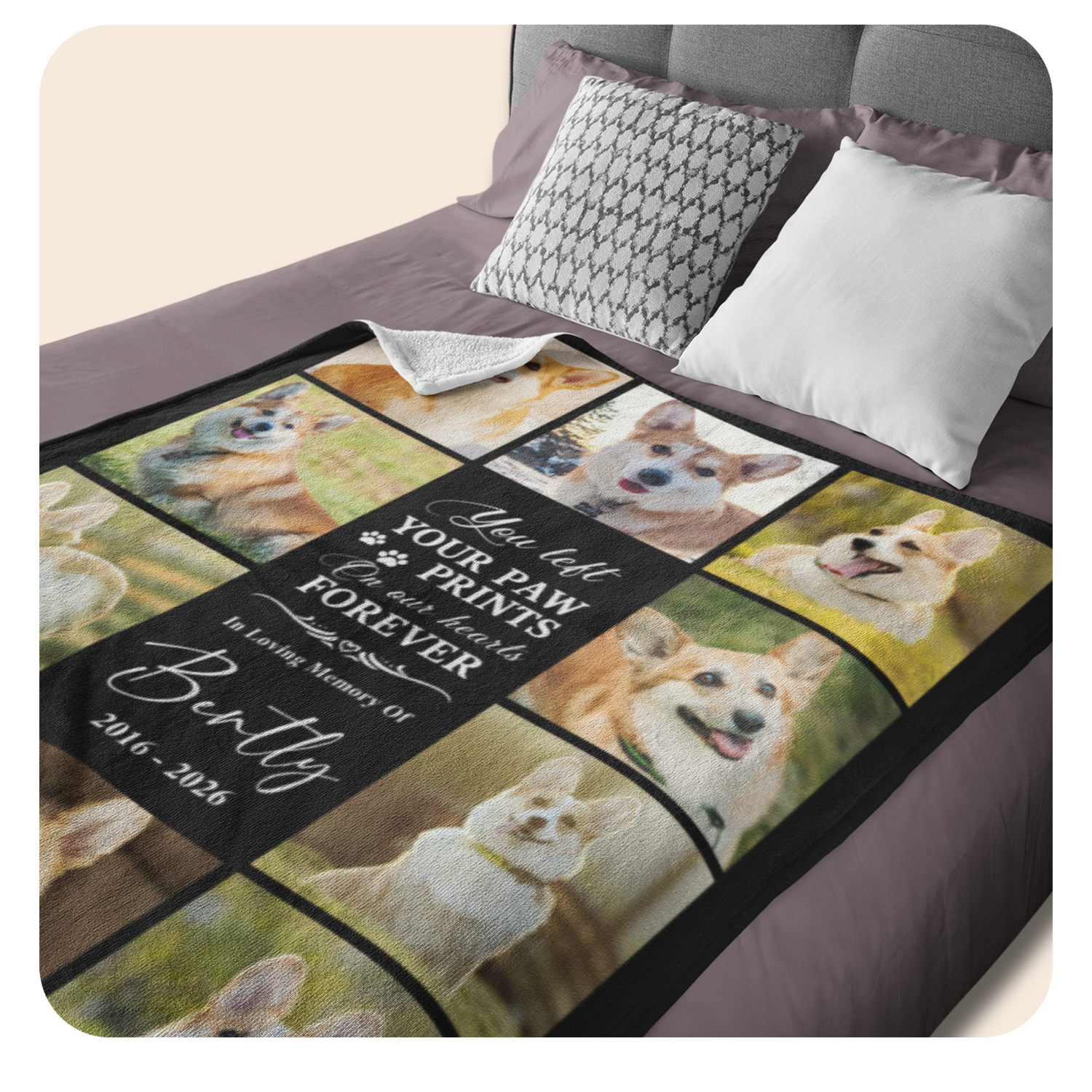 Pet Memorial Blanket