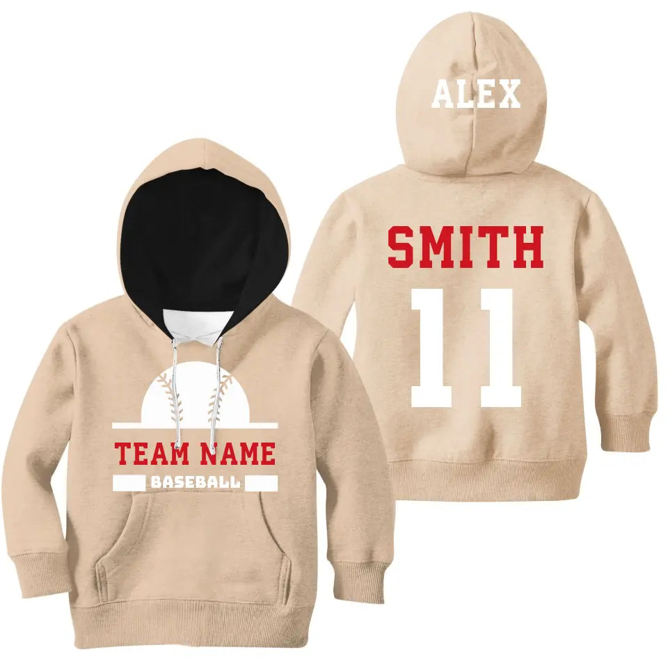 Kids Hoodie Sand