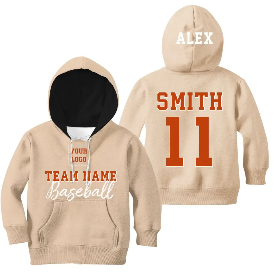 Kids Hoodie Sand