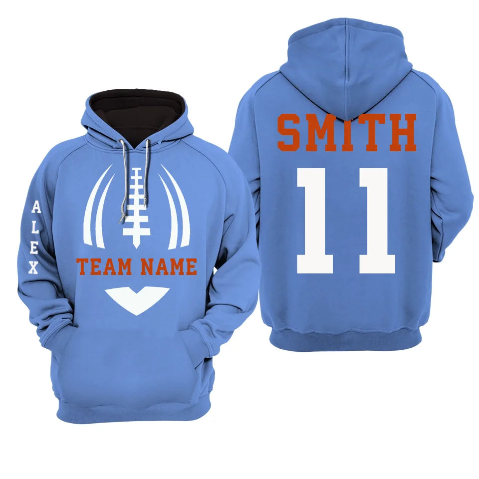 Hoodie - Light Blue