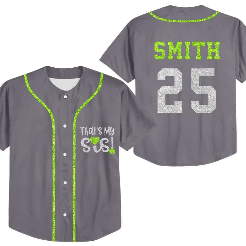 Baseball Jersey grey mk