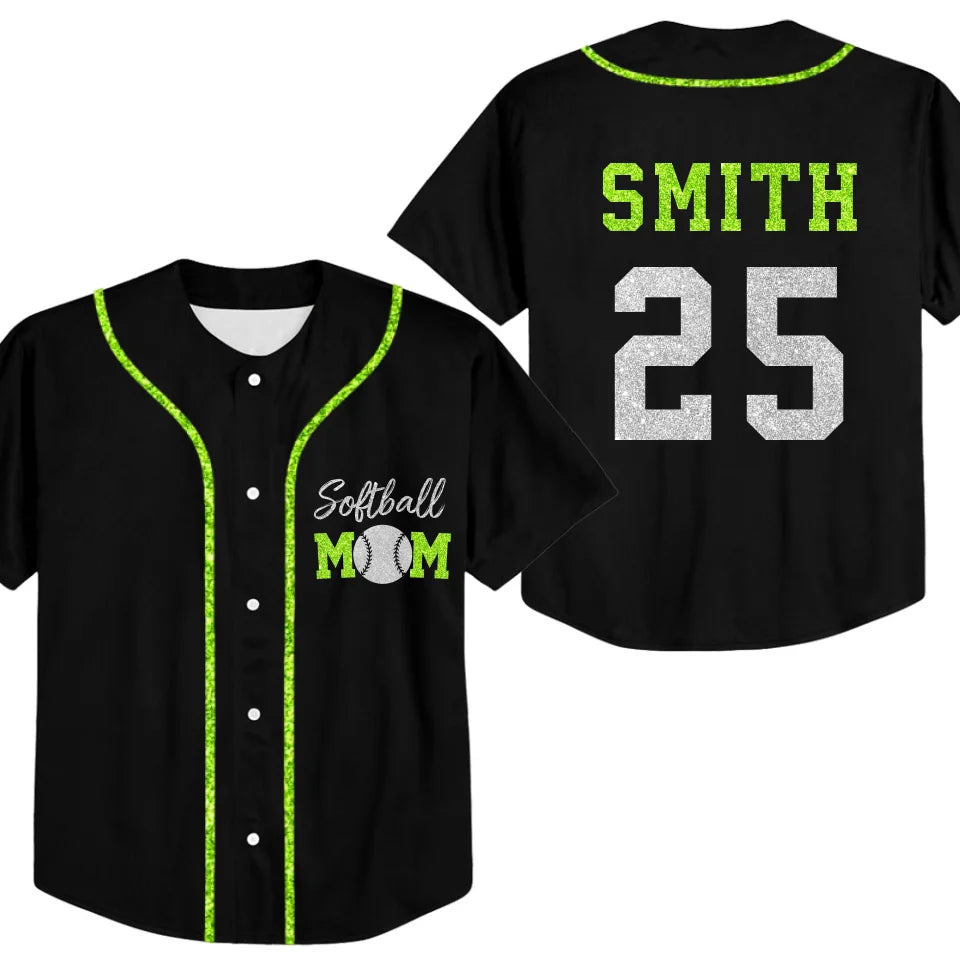 Baseball Jersey kid black