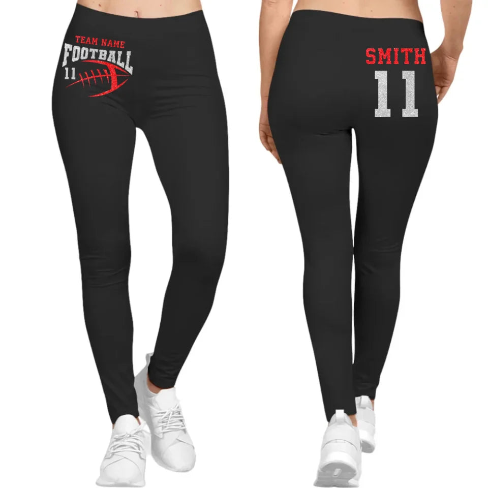 Black Leggings Mockup