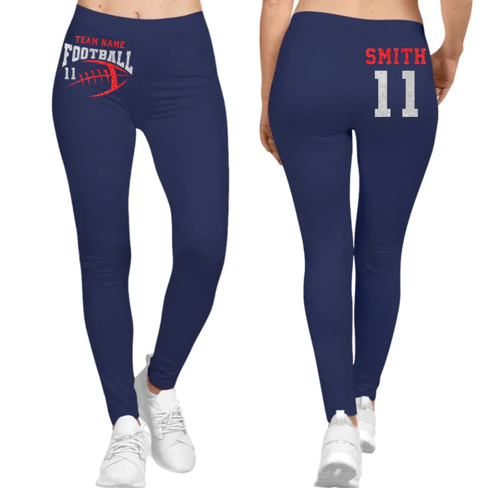 leggings mockup navy