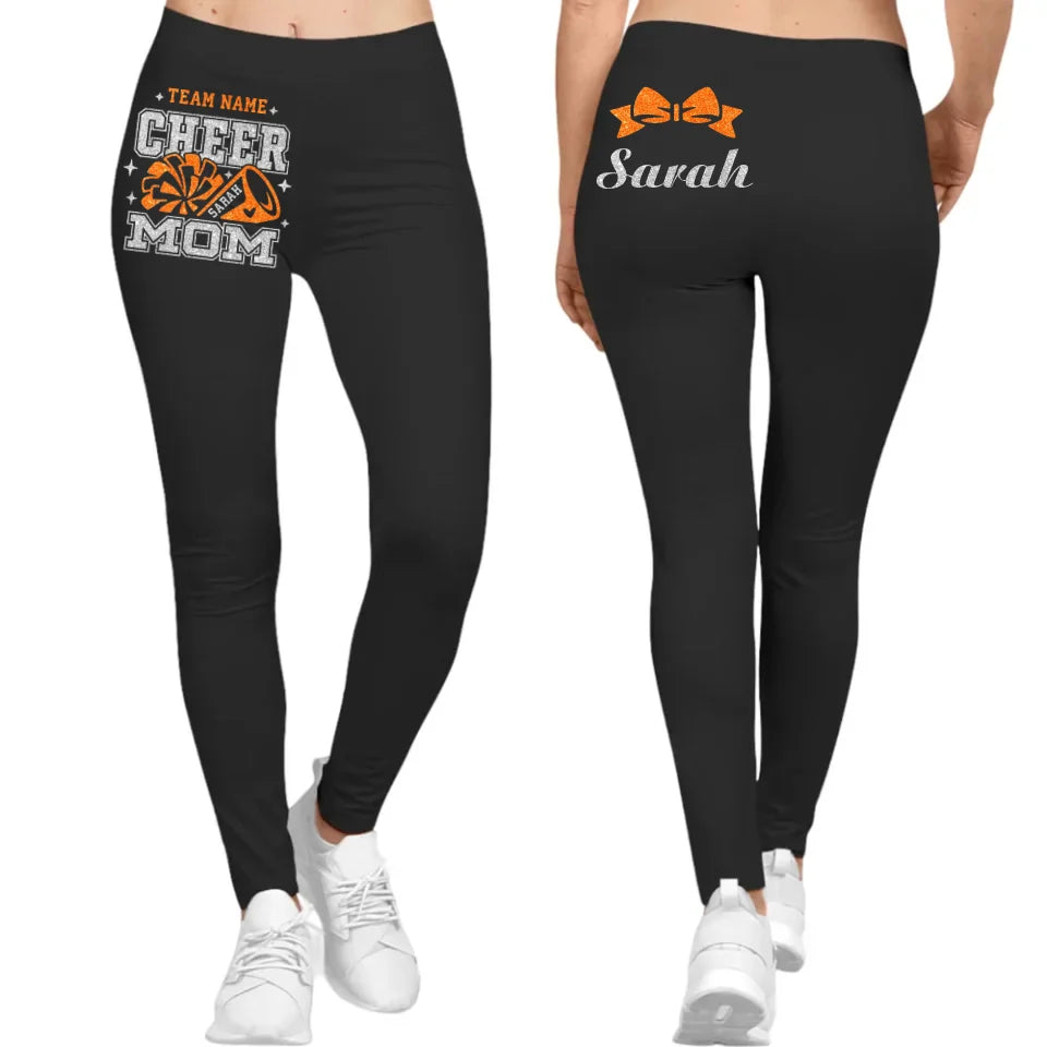 Black Leggings Mockup