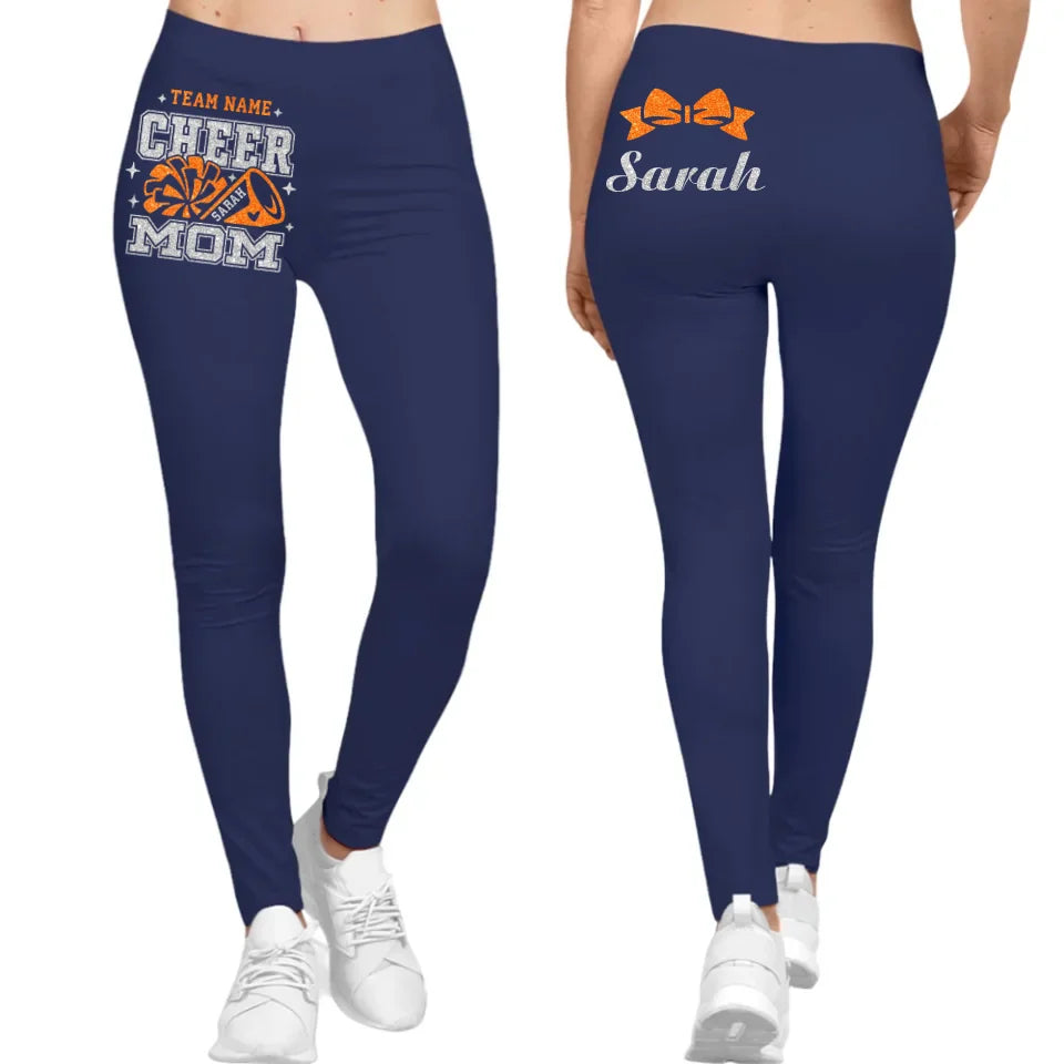 leggings mockup navy