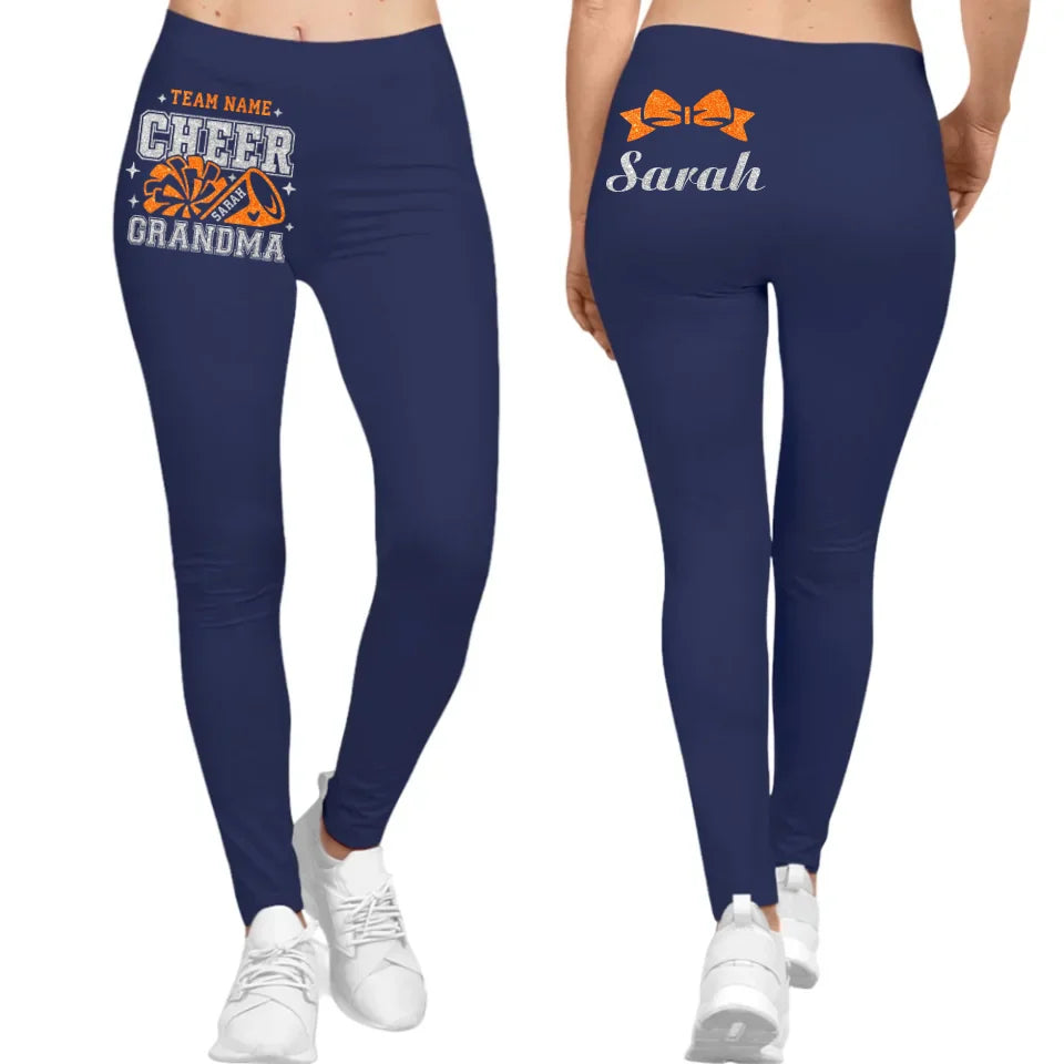 leggings mockup navy