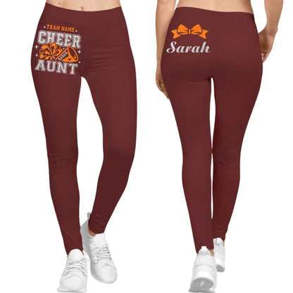 mockup Red Leggings