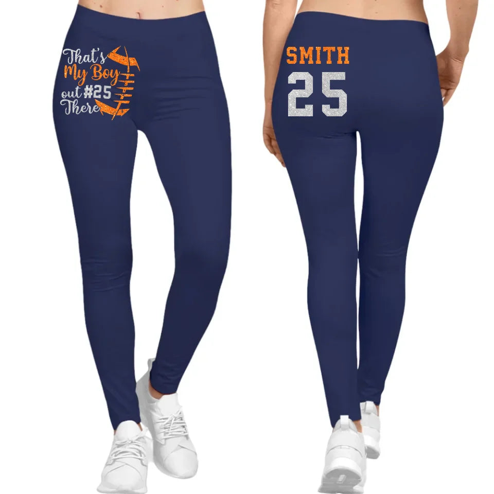 leggings mockup navy