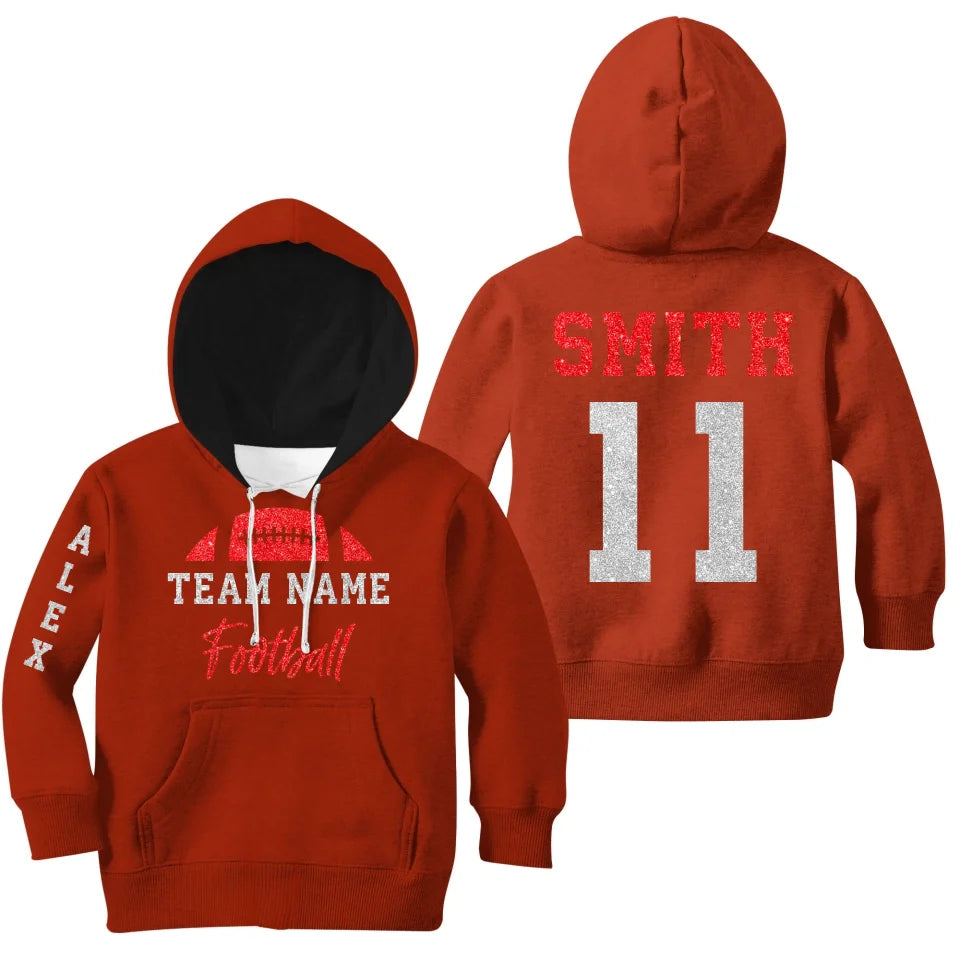 Orange Kids Hoodie