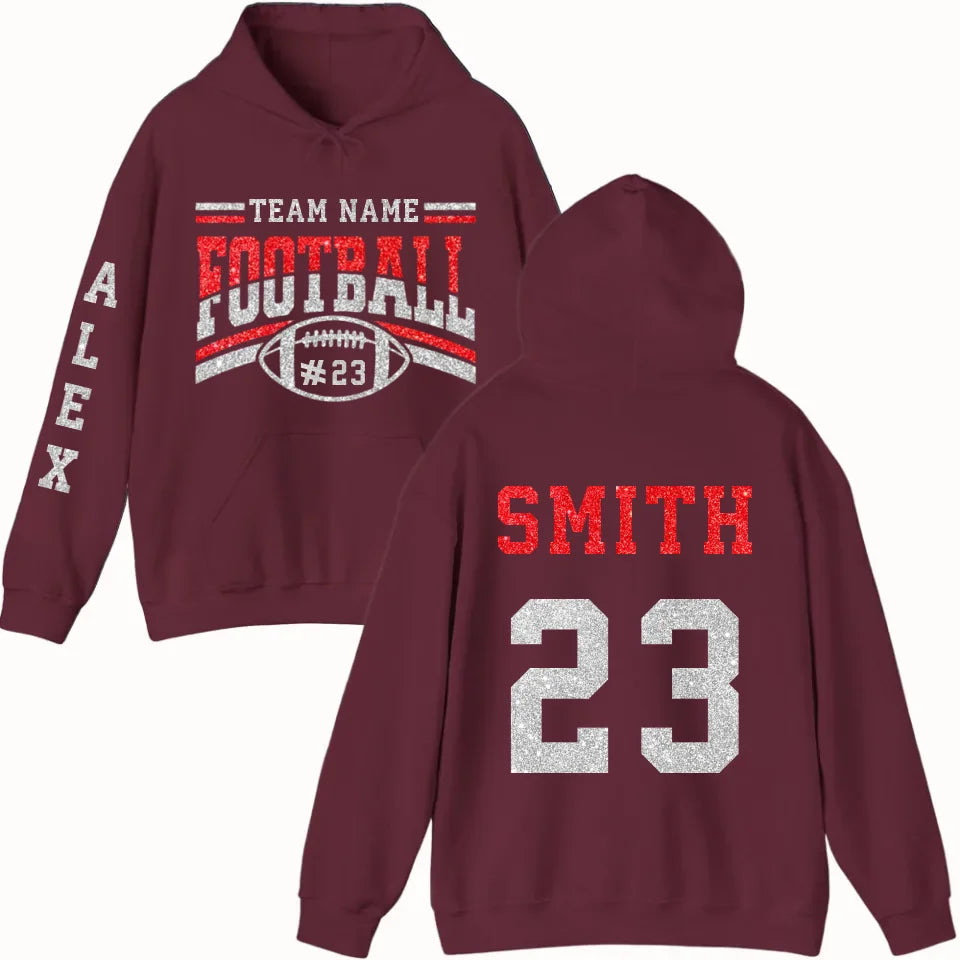 New Hoodie-Maroon