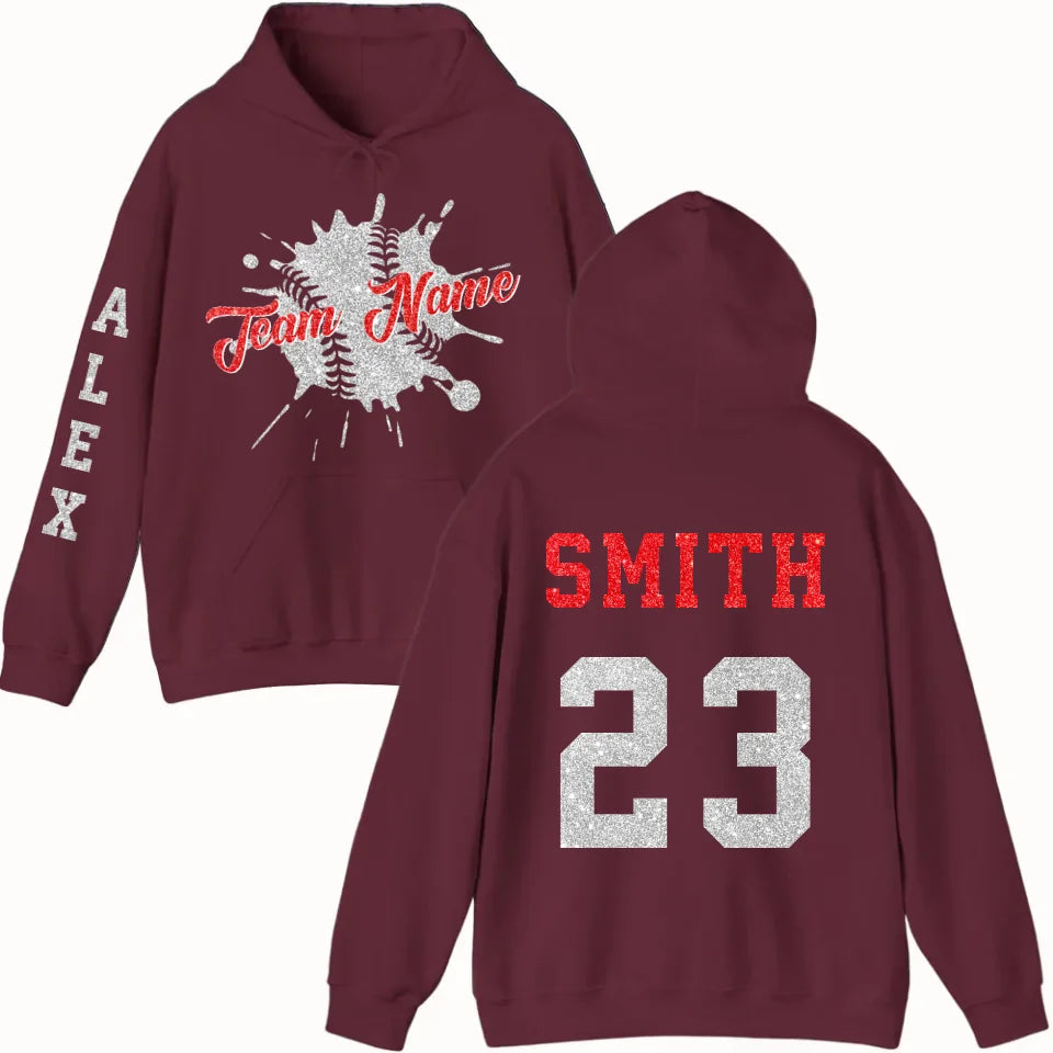 New Hoodie-Maroon