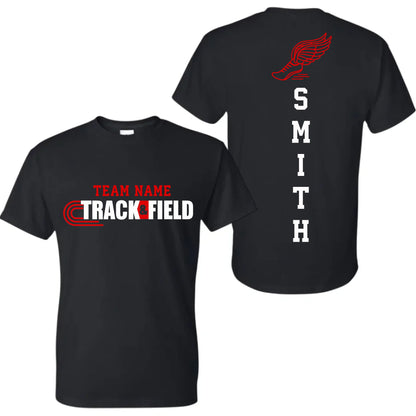 black t-shirt mk