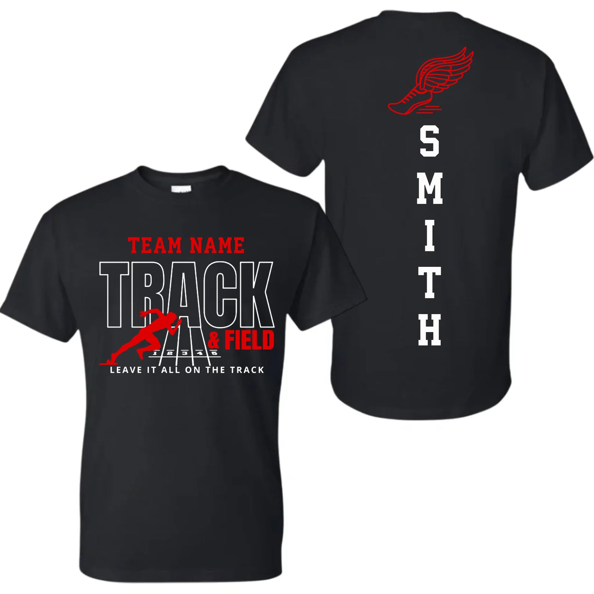 black t-shirt mk