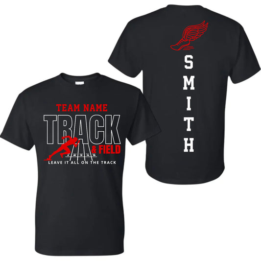black t-shirt mk