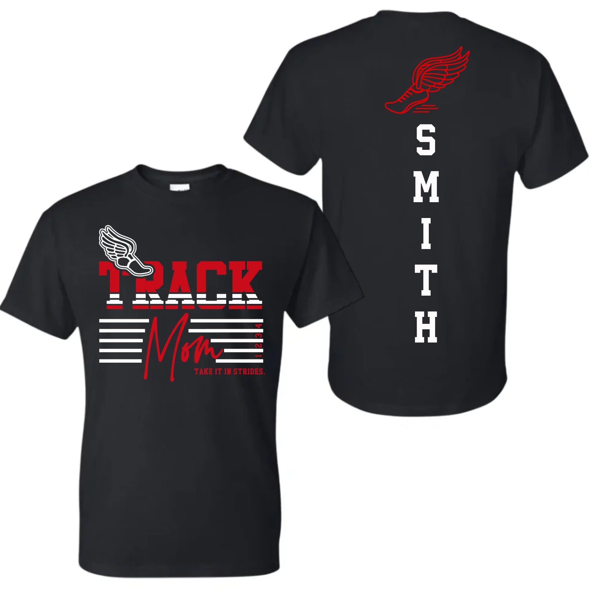 black t-shirt mk