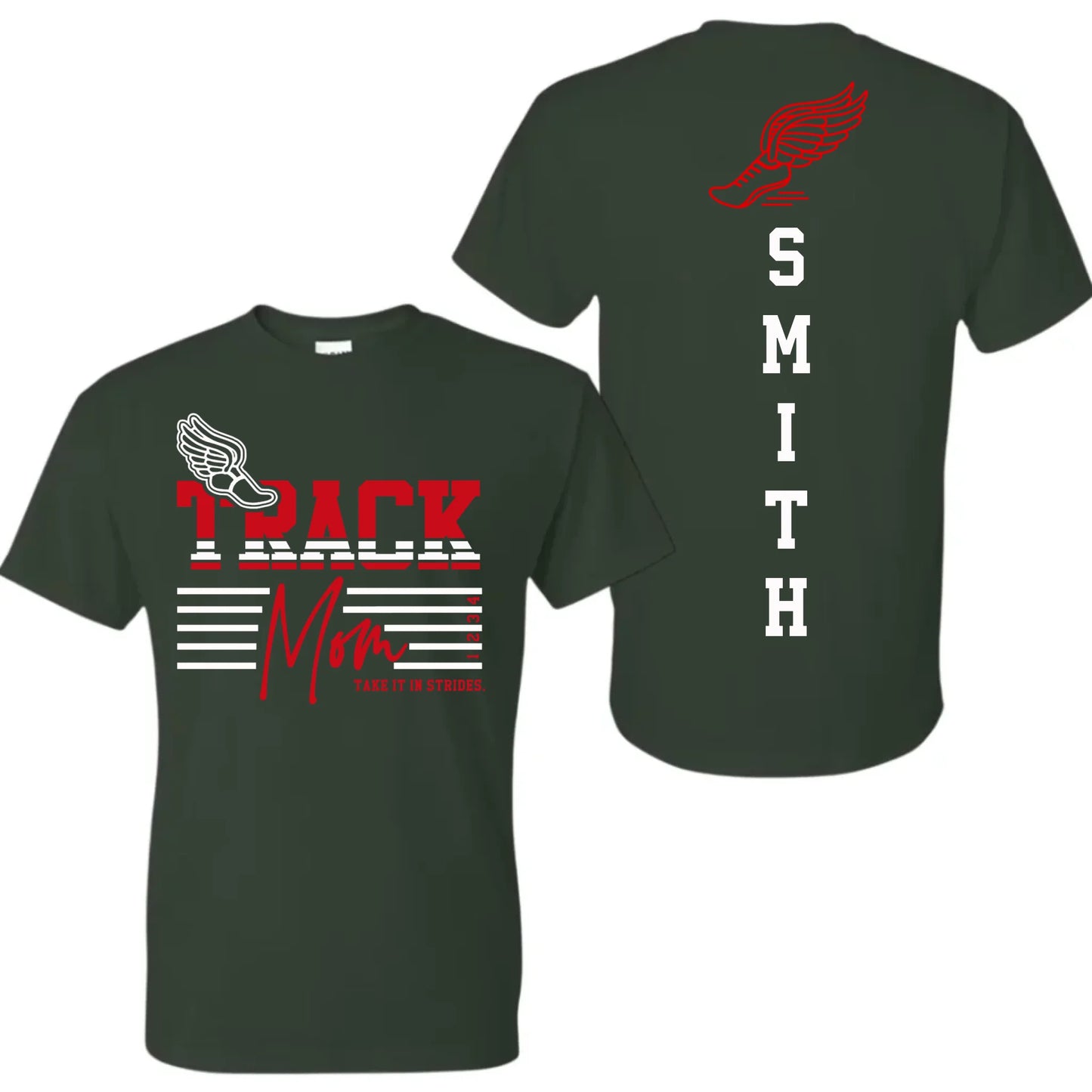 forest green t-shirt mk