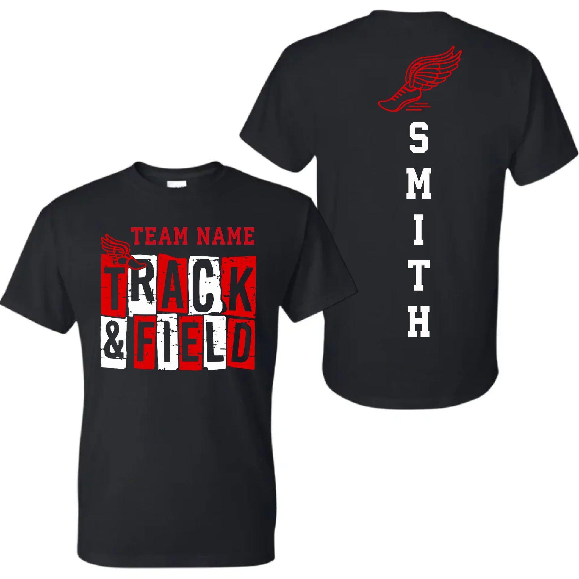 black t-shirt mk