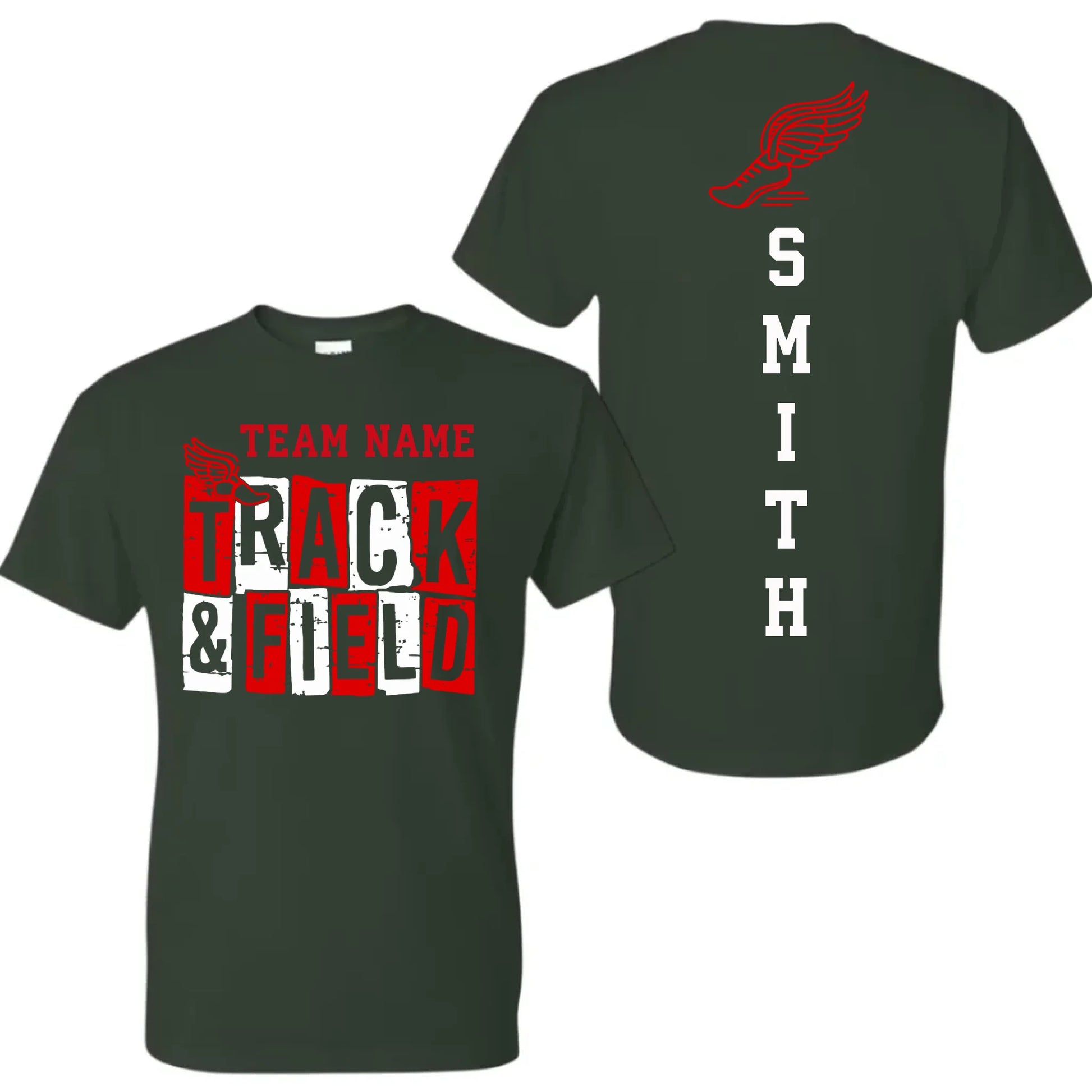 forest green t-shirt mk