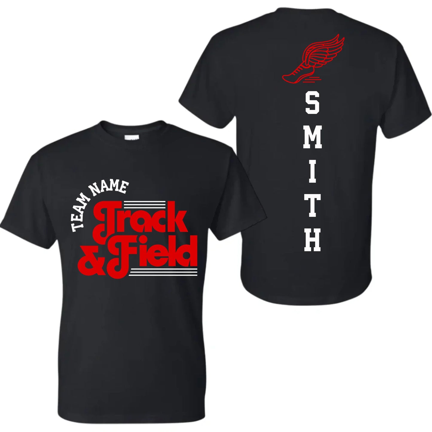 black t-shirt mk