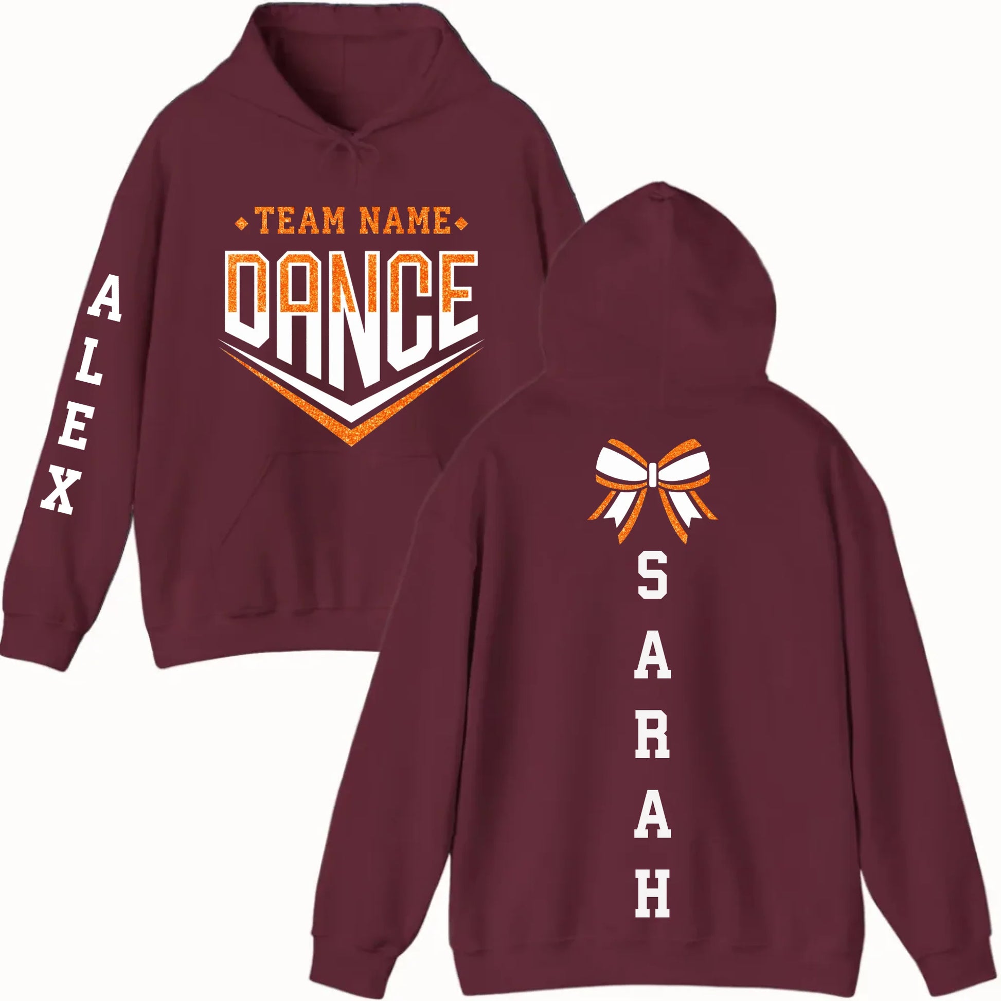 New Hoodie-Maroon
